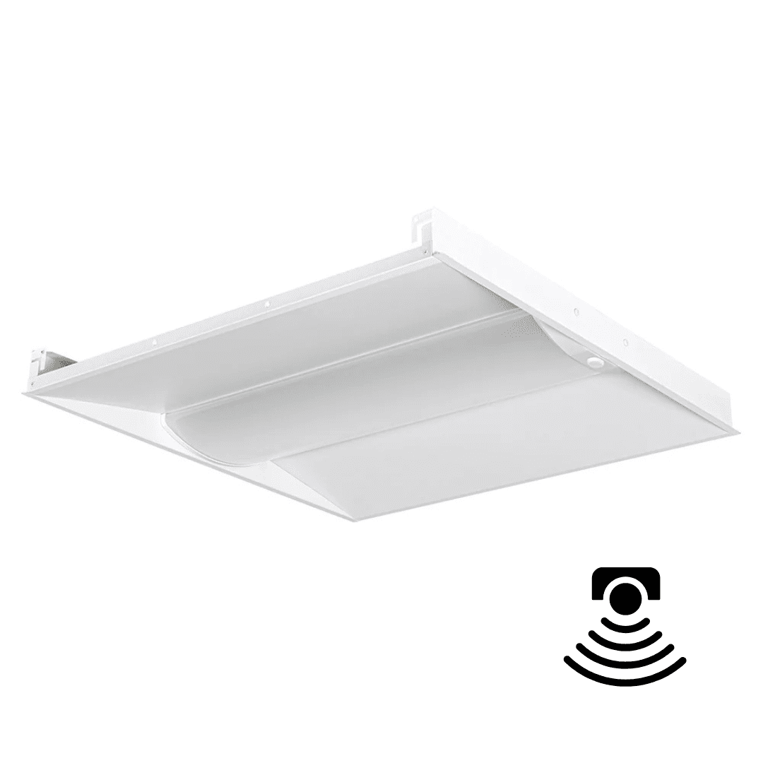 2x2-Center-Basket-LED-Troffer-with-motion-sensor 2x2 center basket LED troffer with motion sensor