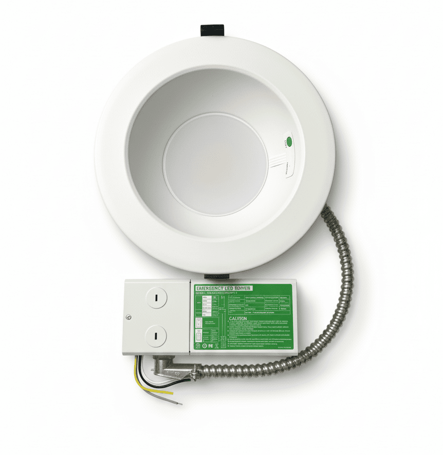 6inch commercial down light with battery