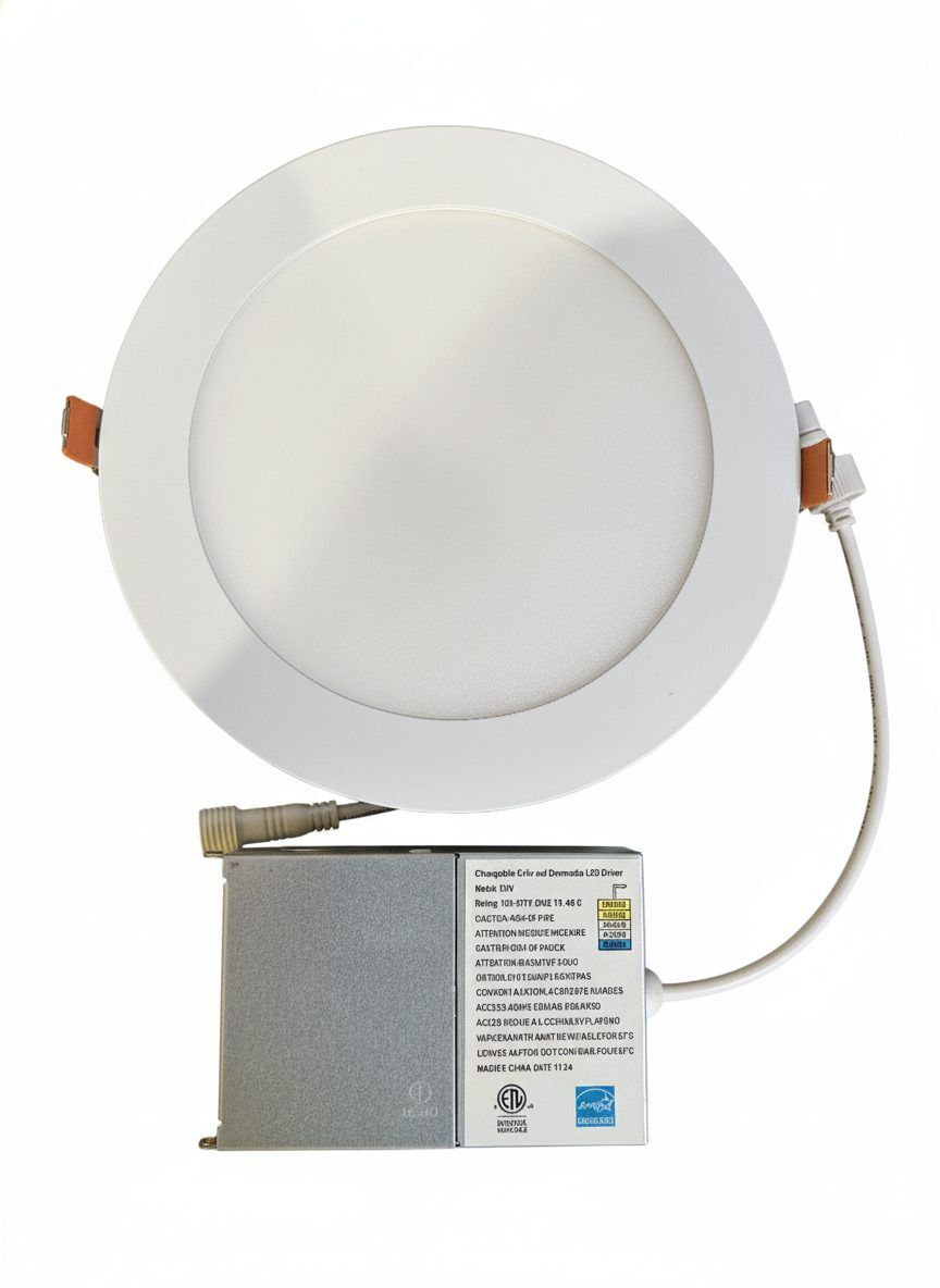 E2-DL-SLIM-6IN-12W-2730354050K-F-Front