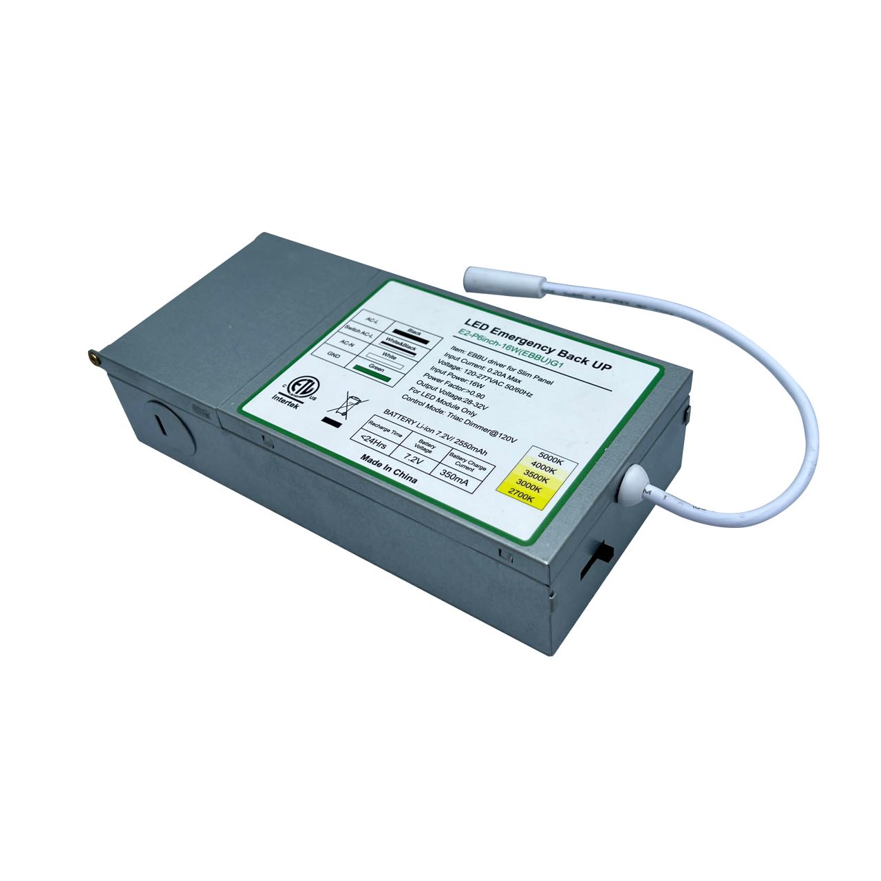 6 inch Driver and battery one J box