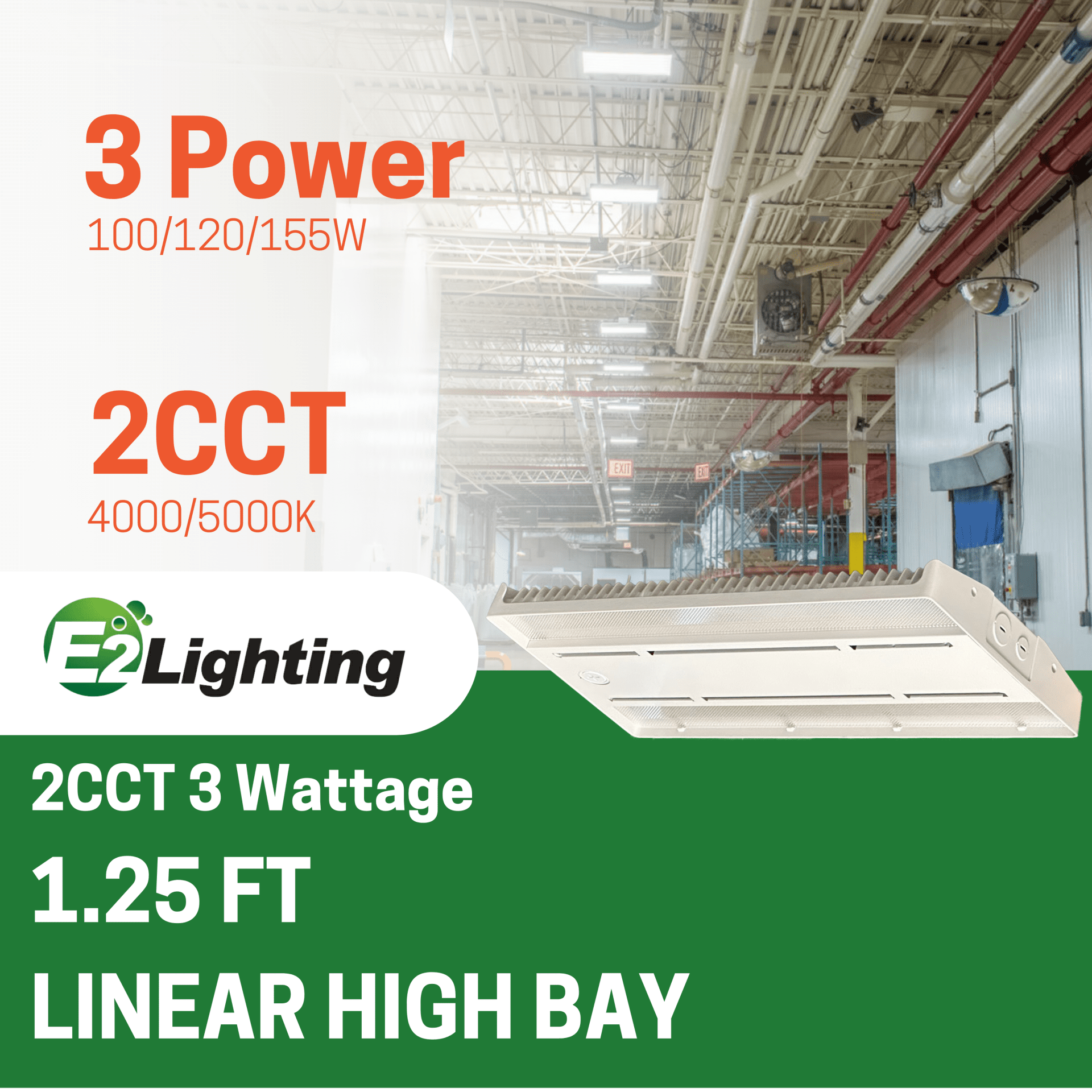 3Wattage Linear High Bay