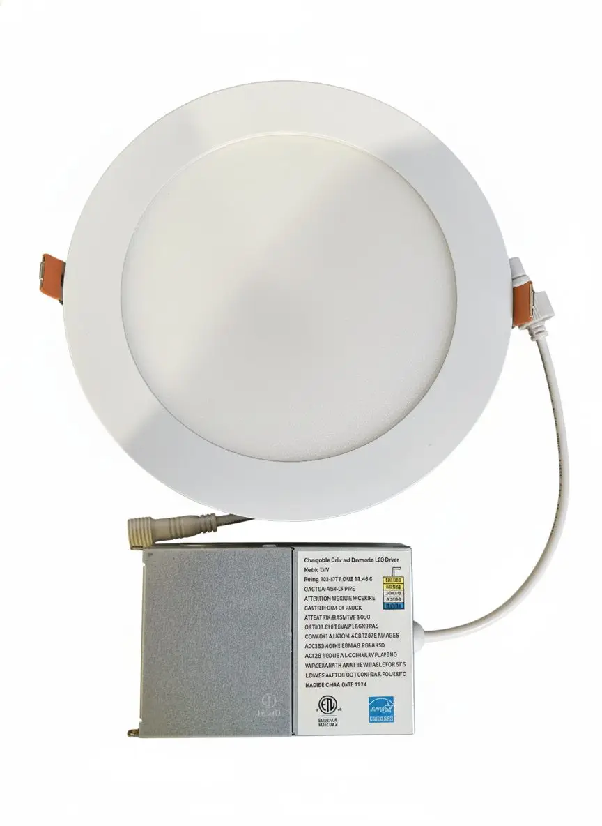 E2-DL-SLIM-6IN-12W-2730354050K-F-Front