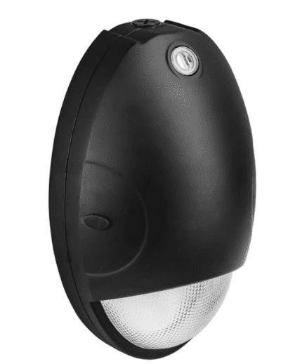 Black Mini Wall Pack w/ Battery 1820 Lm Black Mini Wall pack with emergency battery