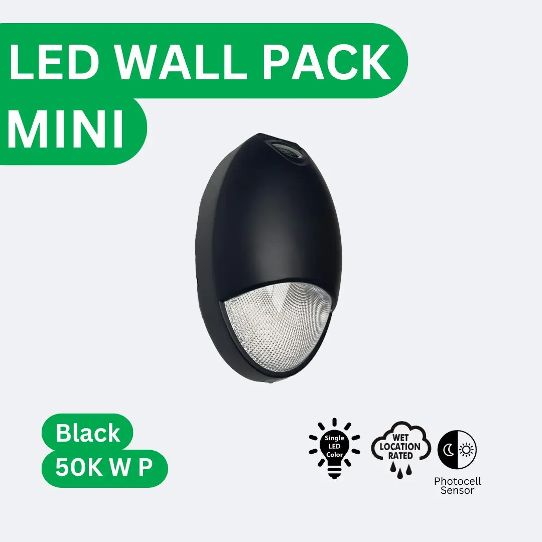 E2-WP-M-15W-354050K-E-BK-1 LED WALL PACK MINI